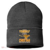 Always Be A Cheetah Sustainable Knit Beanie