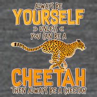 Always Be A Cheetah Tall Hoodie