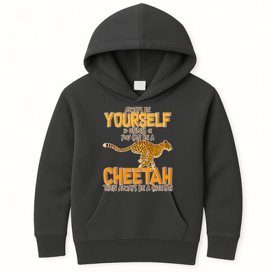 Always Be A Cheetah Kids Hoodie