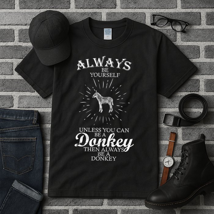 Always Be A Donkey Tall T-Shirt