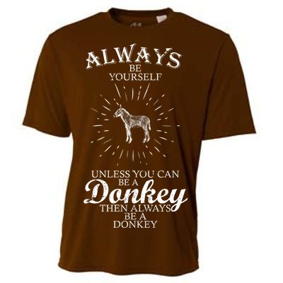 Always Be A Donkey Cooling Performance Crew T-Shirt