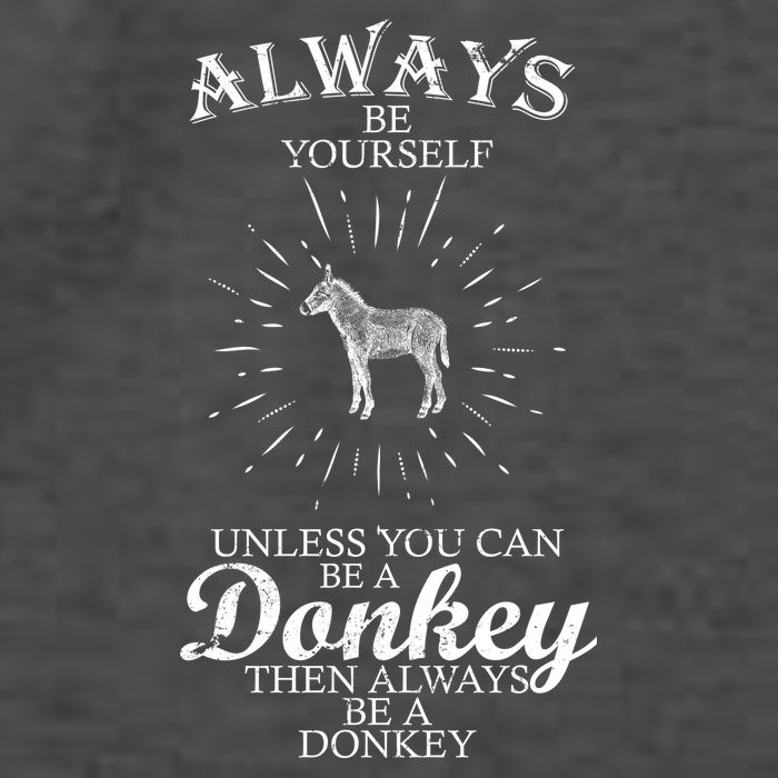 Always Be A Donkey Vector Backpack