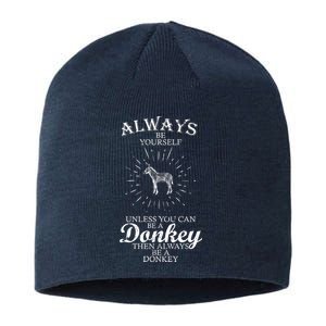 Always Be A Donkey Sustainable Beanie