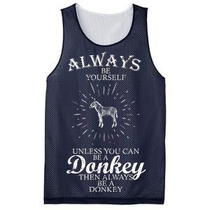 Always Be A Donkey Mesh Reversible Basketball Jersey Tank