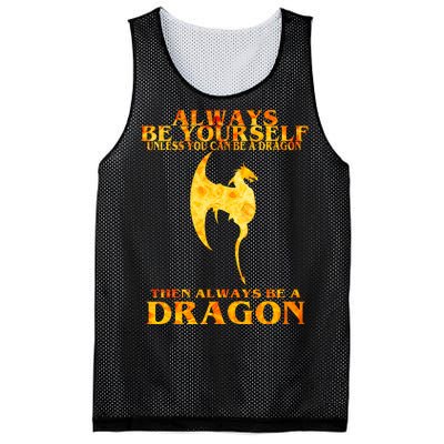 Always Be A Dragon Mesh Reversible Basketball Jersey Tank