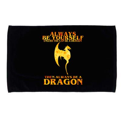 Always Be A Dragon Microfiber Hand Towel