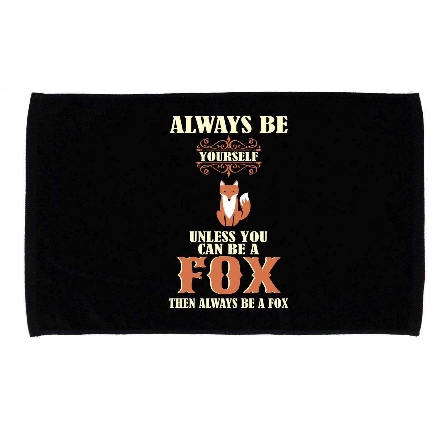 Always Be A Fox Microfiber Hand Towel