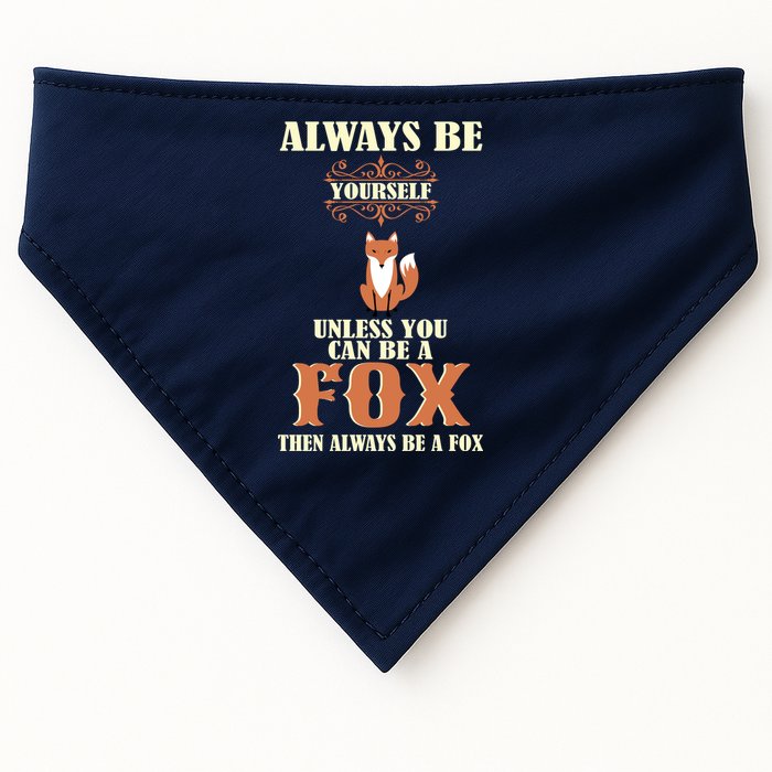 Always Be A Fox USA-Made Doggie Bandana
