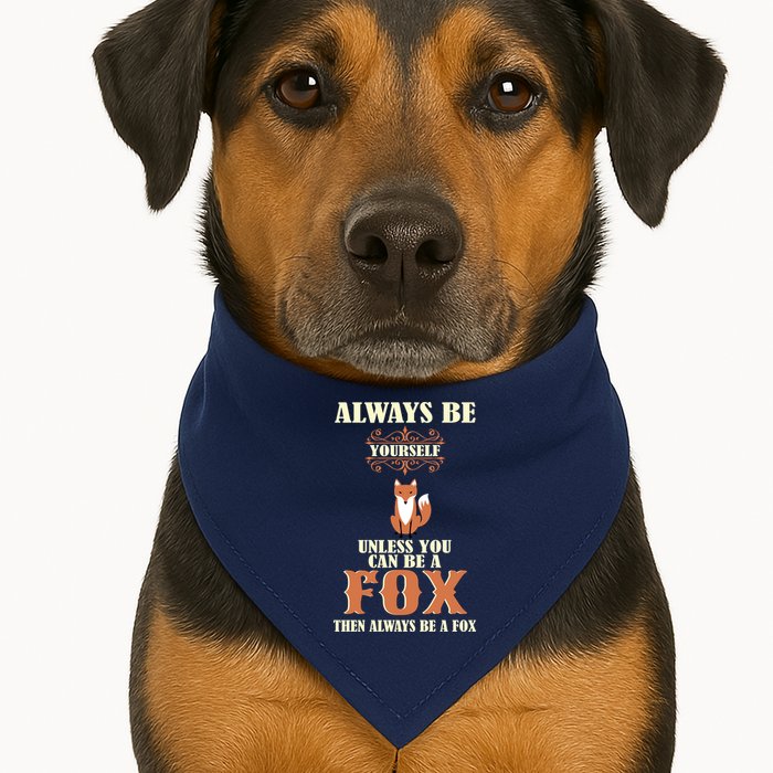 Always Be A Fox USA-Made Doggie Bandana
