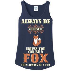 Always Be A Fox Ladies Essential Tank