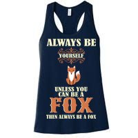 Always Be A Fox Women's Racerback Tank