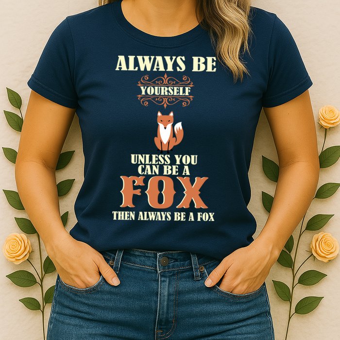 Always Be A Fox Womens T-Shirt