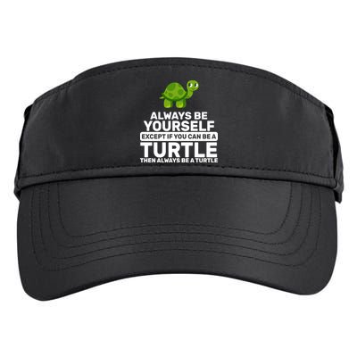 Always Be A Turtle Adult Drive Performance Visor