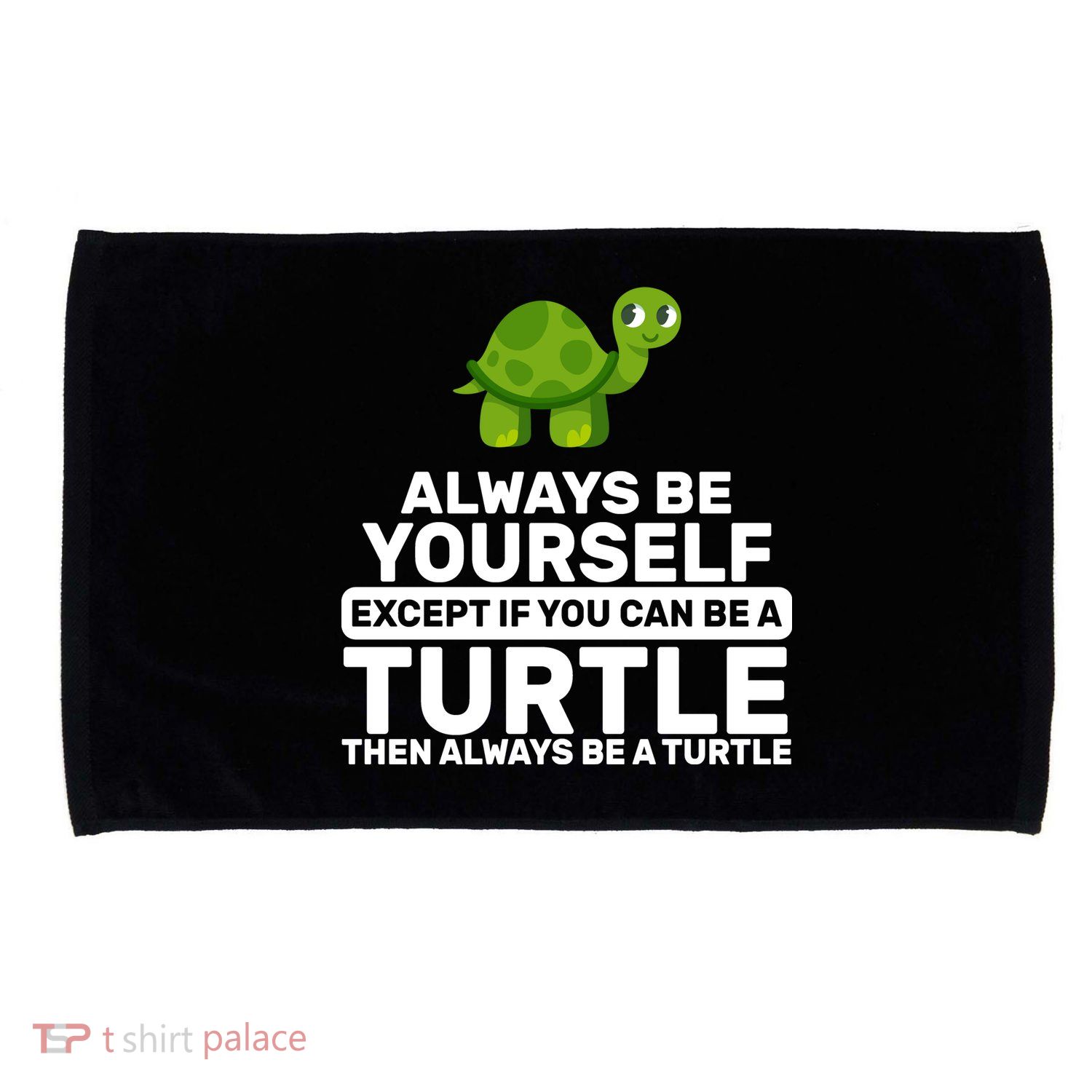 Always Be A Turtle Microfiber Hand Towel