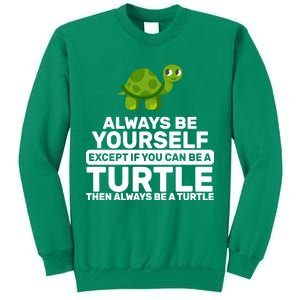 Always Be A Turtle Sweatshirt