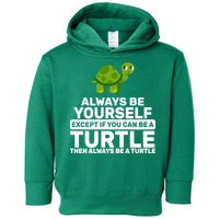 Always Be A Turtle Toddler Hoodie