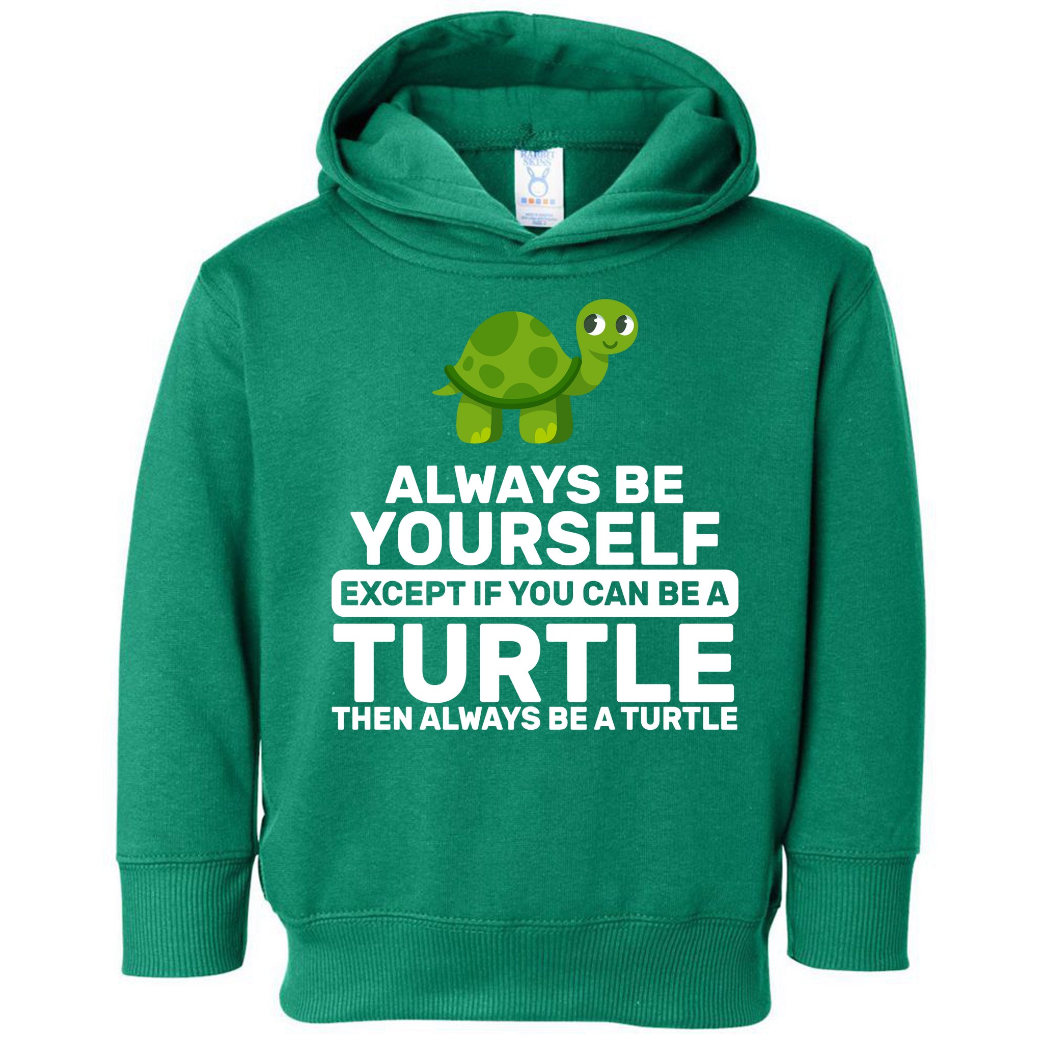 Always Be A Turtle Toddler Hoodie