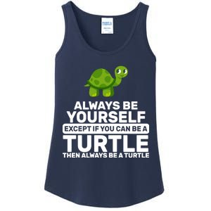 Always Be A Turtle Ladies Essential Tank