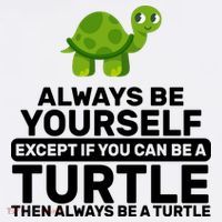 Always Be A Turtle Garment-Dyed Sweatshirt