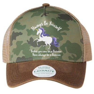 Always Be A Unicorn  Legacy Tie Dye Trucker Hat