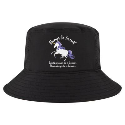 Always Be A Unicorn  Cool Comfort Performance Bucket Hat