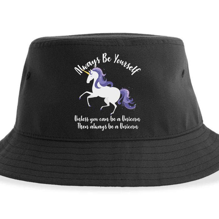Always Be A Unicorn  Sustainable Bucket Hat