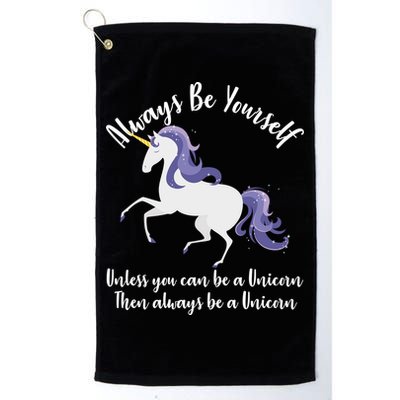 Always Be A Unicorn  Golf Towel