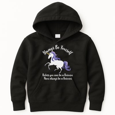 Always Be A Unicorn  Kids Hoodie