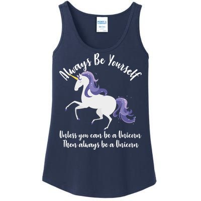 Always Be A Unicorn  Ladies Essential Tank