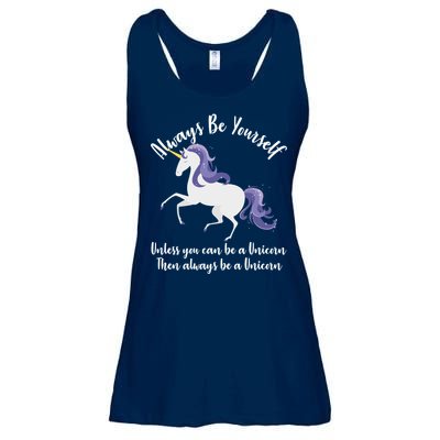 Always Be A Unicorn  Ladies Essential Flowy Tank