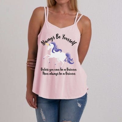 Always Be A Unicorn  Women's Strappy Tank