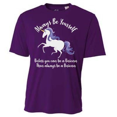 Always Be A Unicorn  Cooling Performance Crew T-Shirt