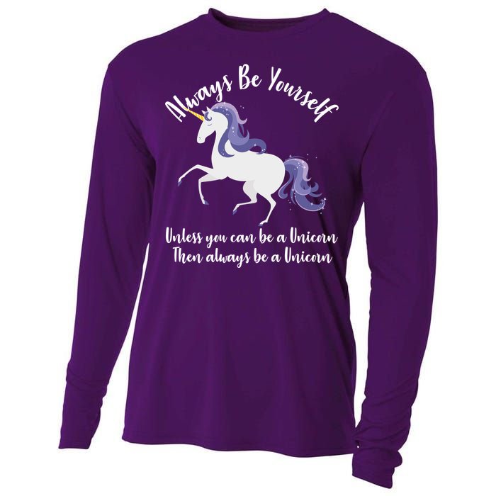 Always Be A Unicorn  Cooling Performance Long Sleeve Crew