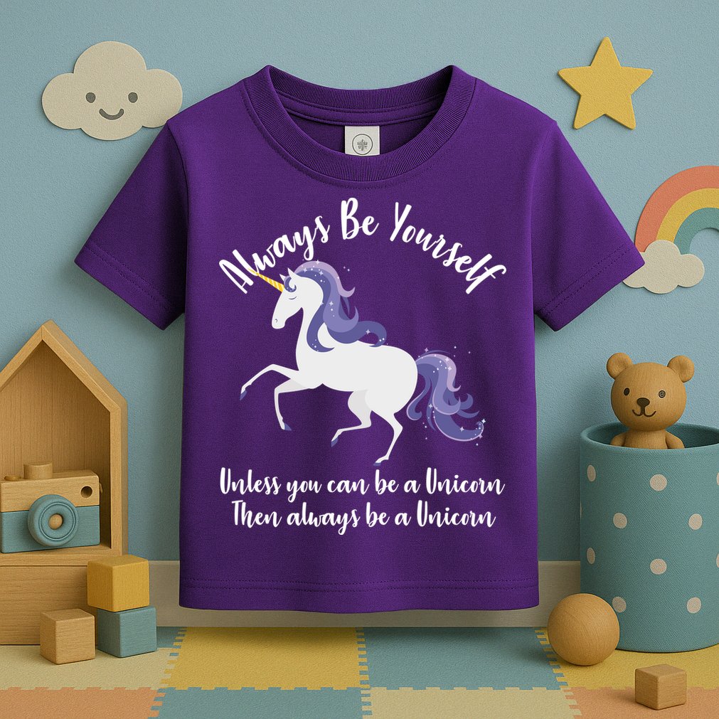 Always Be A Unicorn  Toddler T-Shirt