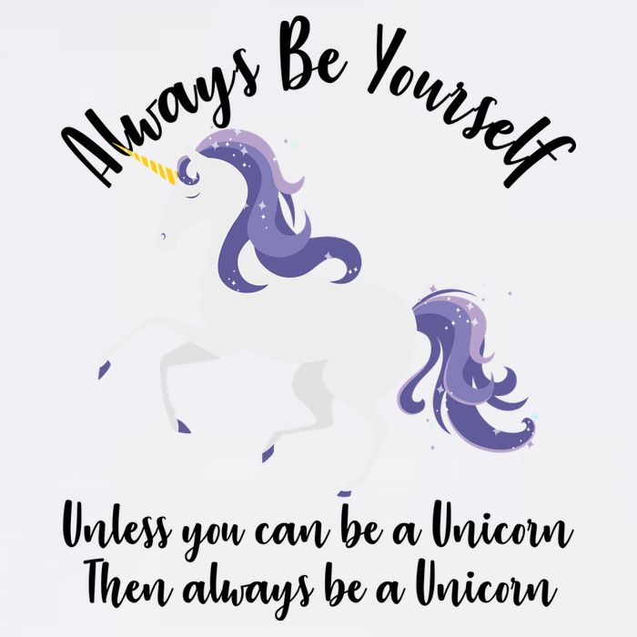 Always Be A Unicorn  Garment-Dyed Sweatshirt