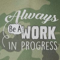 Always Be A Work In Progress Legacy Tie Dye Trucker Hat
