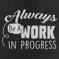 Always Be A Work In Progress Cool Comfort Performance Bucket Hat