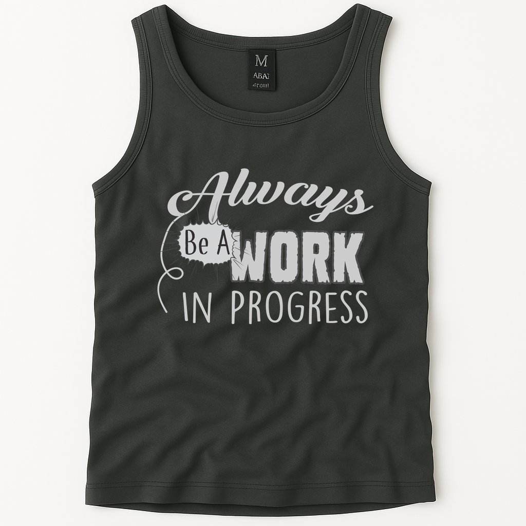 Always Be A Work In Progress Tank Top