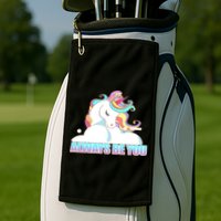 Always Be You Unicorn Golf Towel