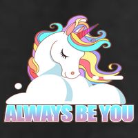 Always Be You Unicorn Golf Towel