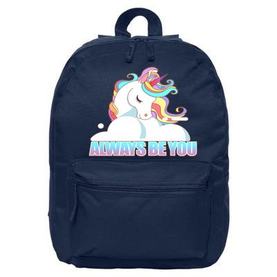 Always Be You Unicorn 16 in Basic Backpack