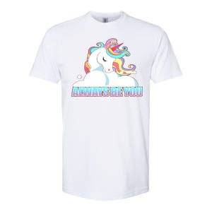 Always Be You Unicorn Softstyle® CVC T-Shirt