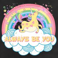 Always Be You Unicorn Rainbow 25L Jumbo Tote