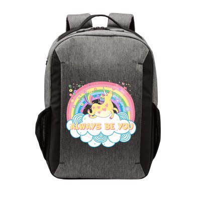 Always Be You Unicorn Rainbow Vector Backpack