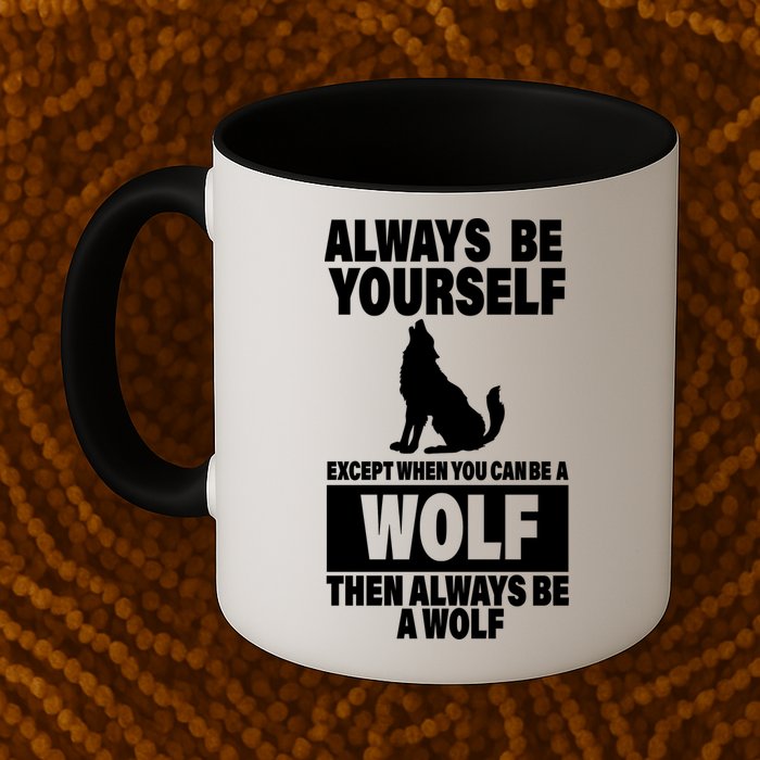 Always Be Yourself Excepts When You Can Be A Wolf Mug