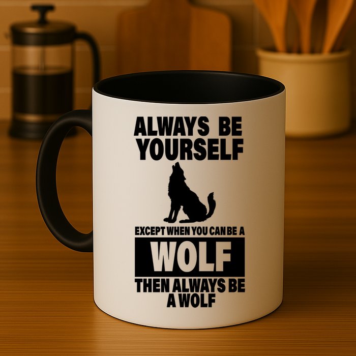 Always Be Yourself Excepts When You Can Be A Wolf Mug