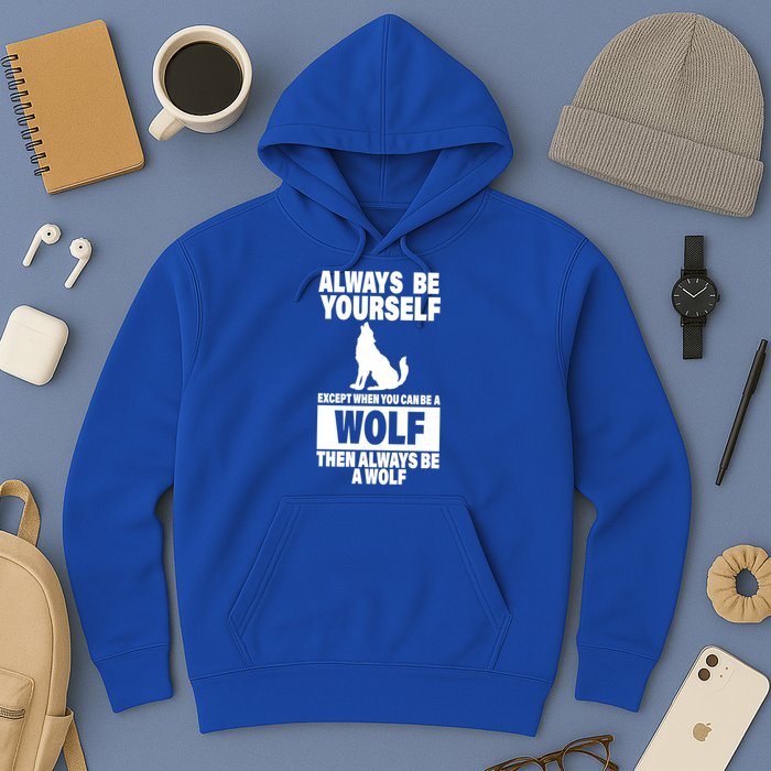 Always Be Yourself Excepts When You Can Be A Wolf Hoodie