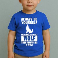Always Be Yourself Excepts When You Can Be A Wolf Toddler T-Shirt
