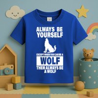 Always Be Yourself Excepts When You Can Be A Wolf Toddler T-Shirt