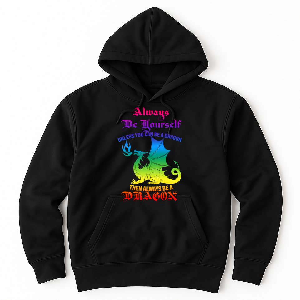 Always Be Yourself Unless You Can Be A Dragon  Hoodie